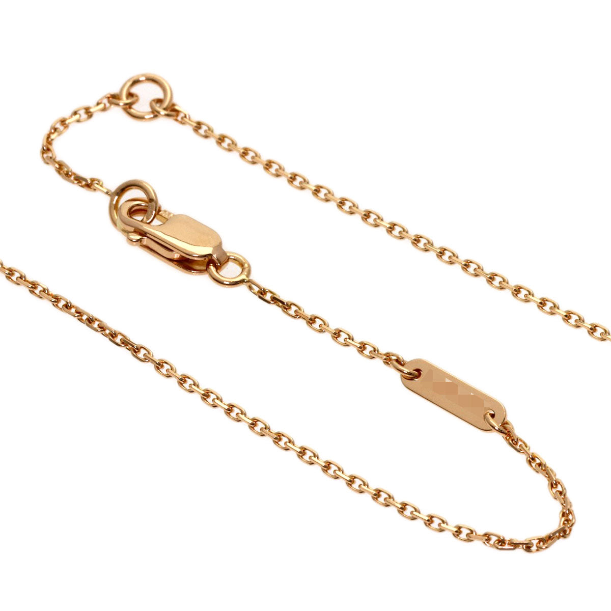 Van Cleef & Arpels Sweet Alhambra Carnelian Necklace K18 Pink Gold Ladies [Used]