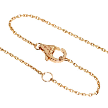 CARTIER Amulet Malachite Diamond Necklace K18 Pink Gold Ladies [Used]