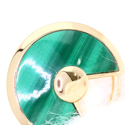 CARTIER Amulet Malachite Diamond Necklace K18 Pink Gold Ladies [Used]