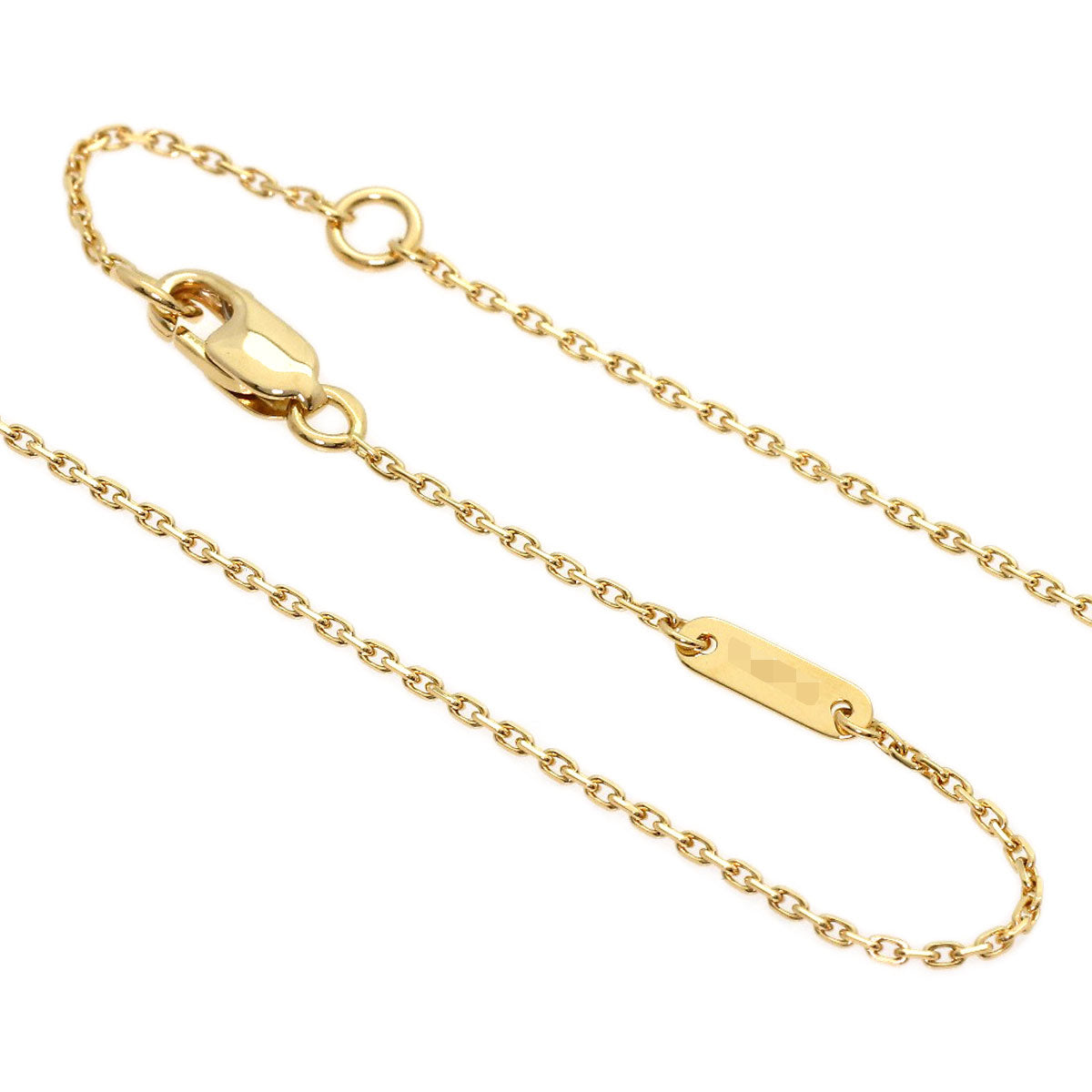 Van Cleef & Arpels Sweet Alhambra white shell Necklace K18 Yellow Gold Ladies [Used]