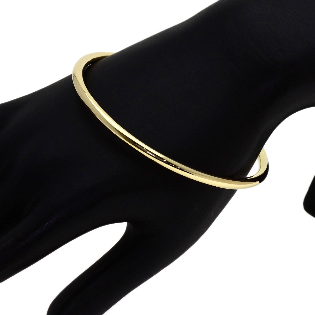 TIFFANY&Co. Bangle Bracelet K14 Yellow Gold Ladies [Used]