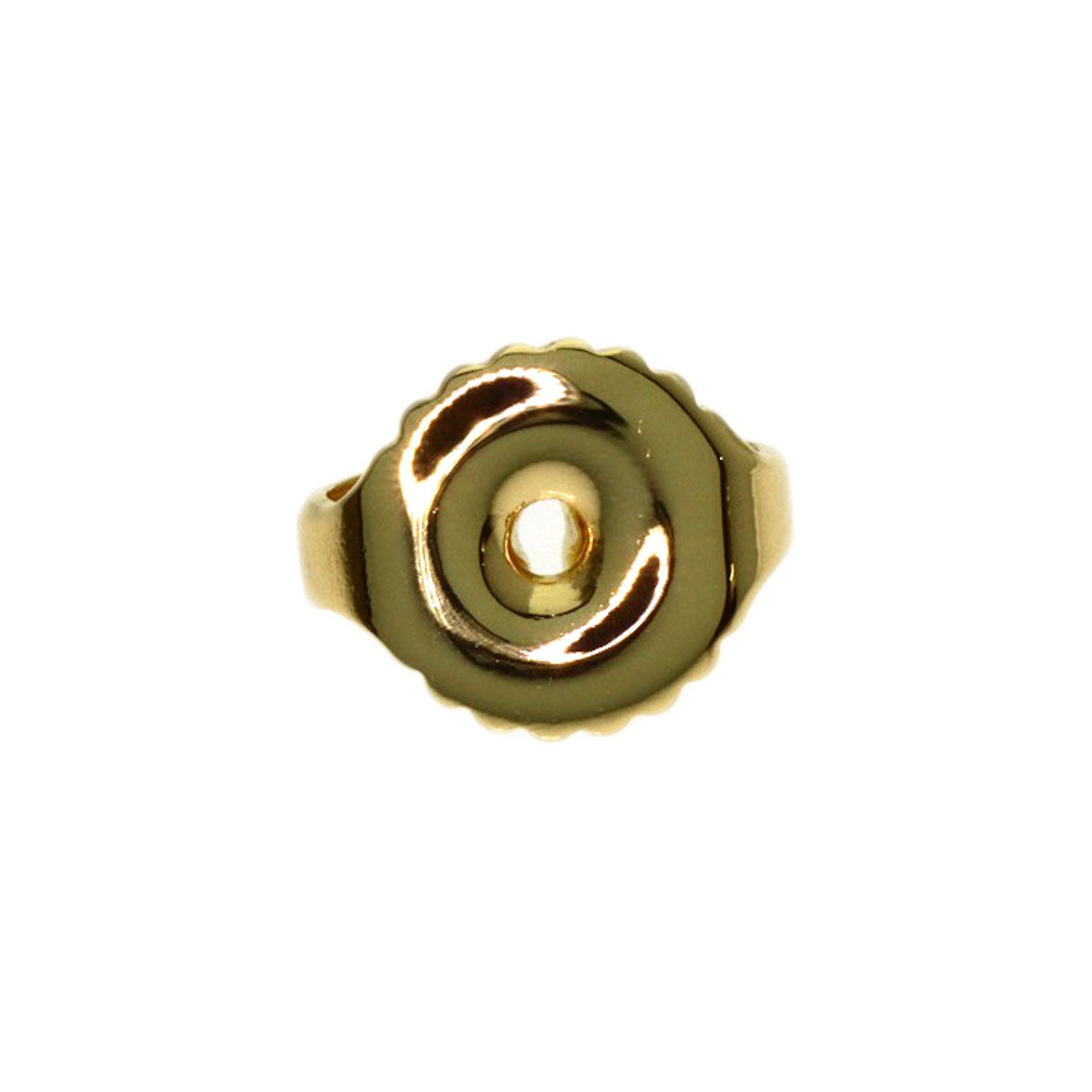 HARRY WINSTON Logo Diamond (single earring only) earring K18 Yellow Gold Ladies [Used]