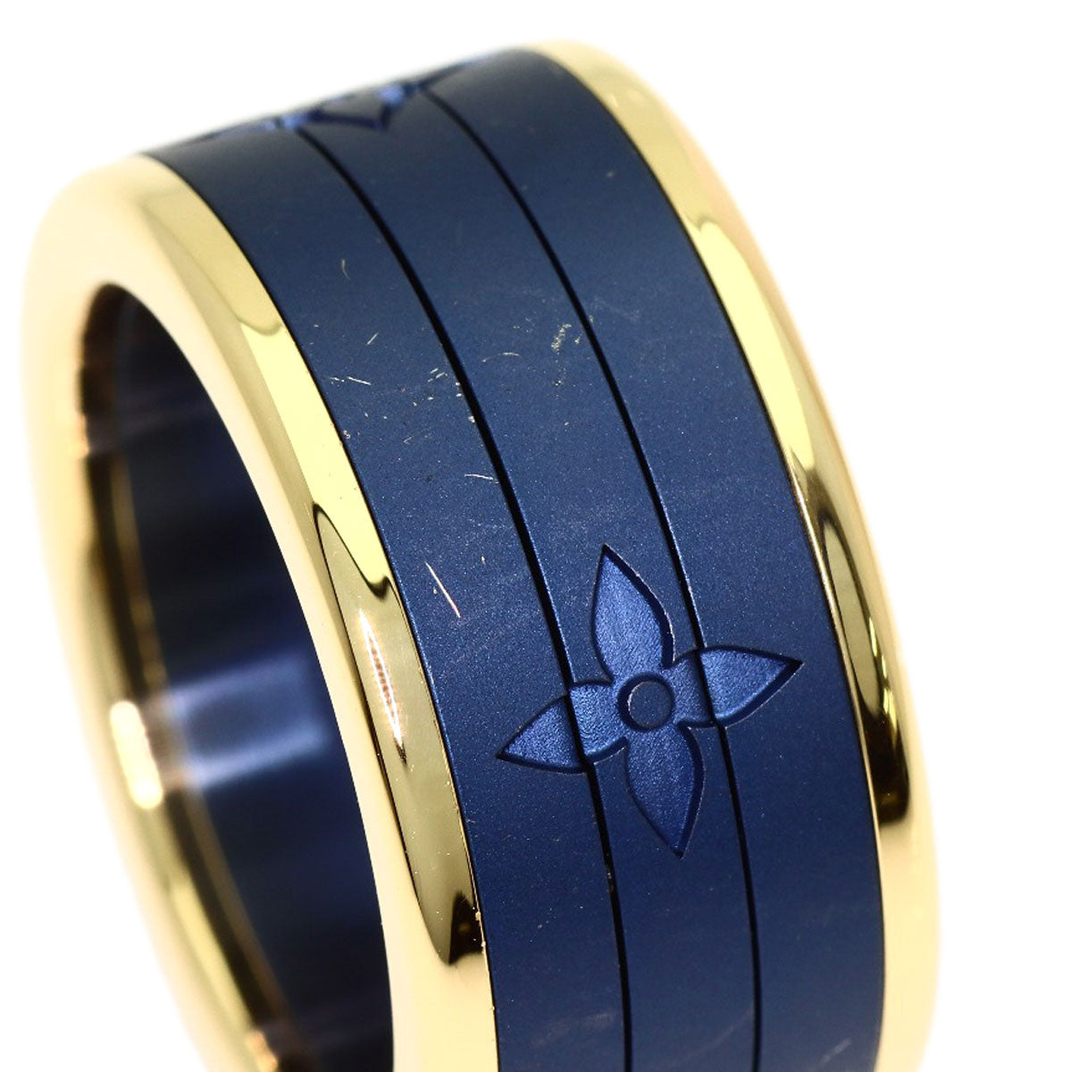 LOUIS VUITTON Puzzle Ring Les Gastons Louis Vuitton Q0H45K #55 Ring K18 Yellow Gold TitaniumLadies [Used]