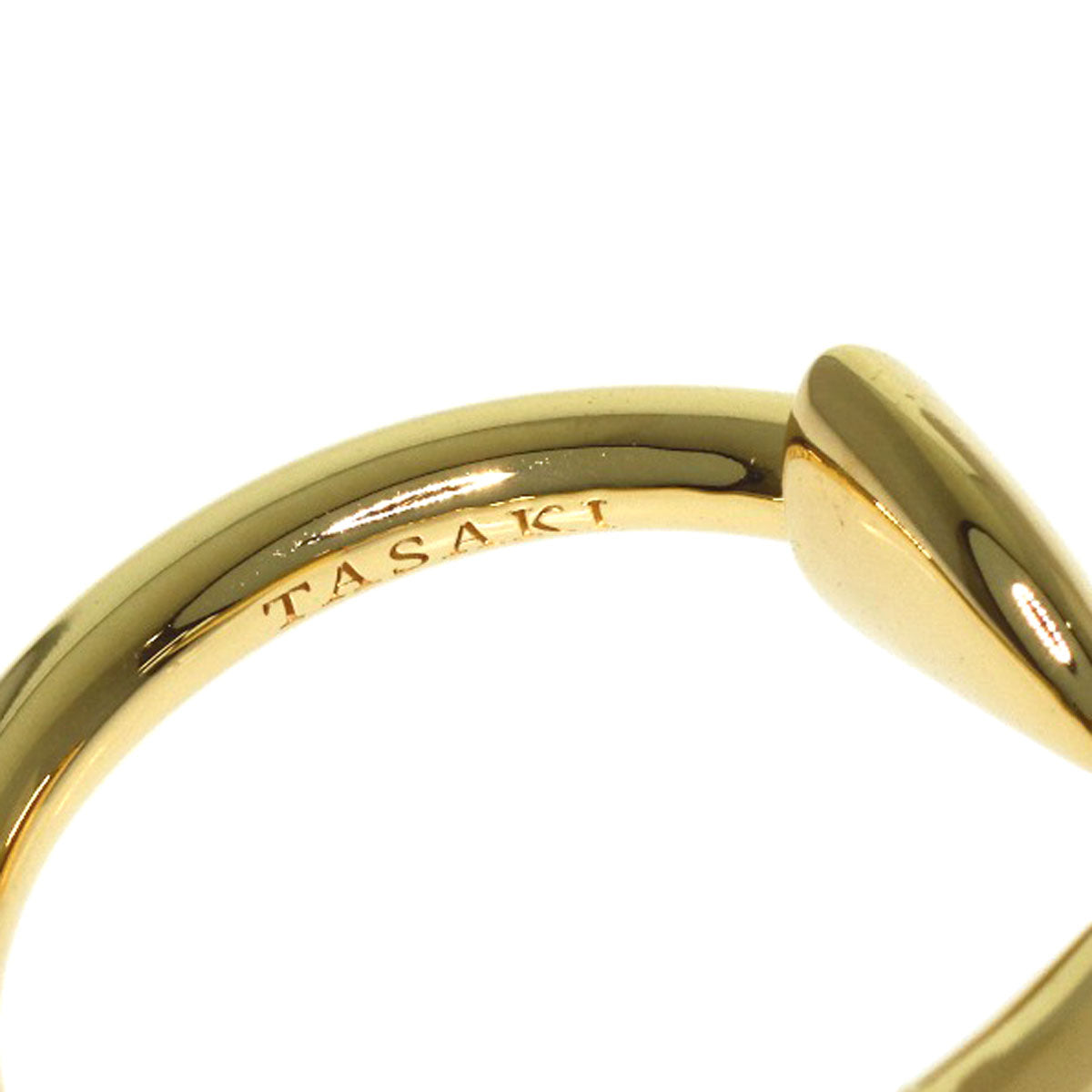 TASAKI Thornes Diamond Ring K18 Yellow Gold Ladies [Used]