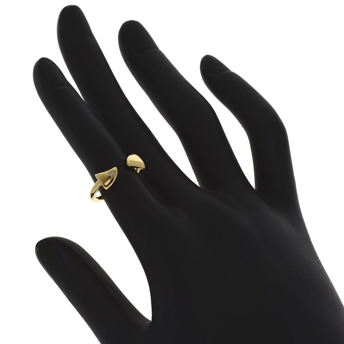 TASAKI Thornes Diamond Ring K18 Yellow Gold Ladies [Used]
