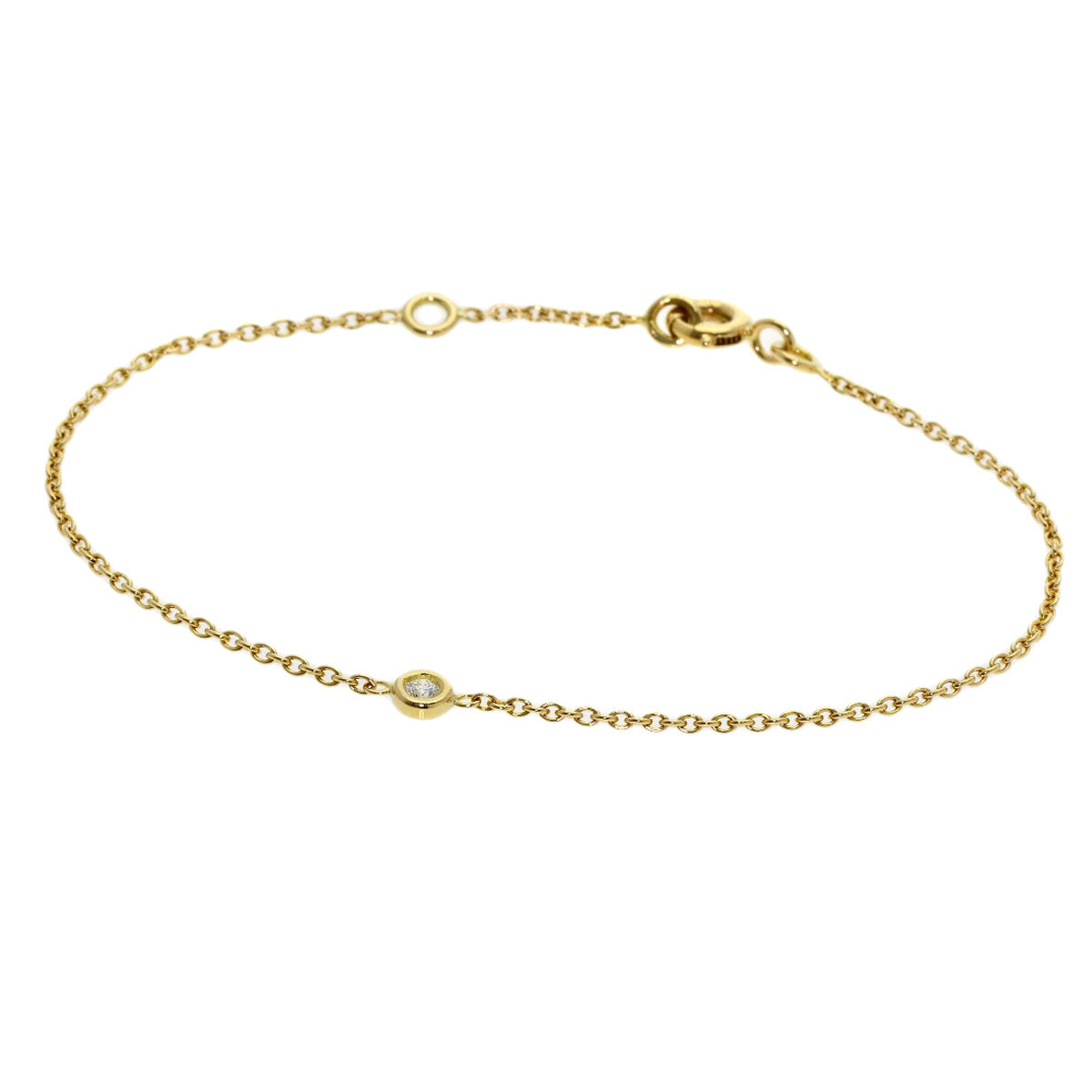 Dior Mimiwi Diamond Bracelet K18 Yellow Gold Ladies [Used]
