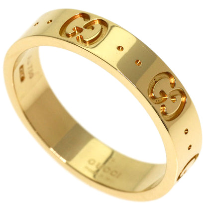 GUCCI Icon # 11 Ring K18 Yellow Gold Ladies [Used]