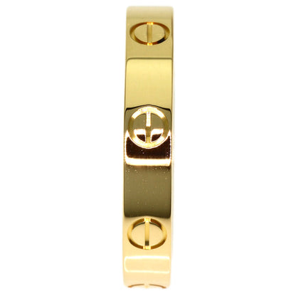 CARTIER mini love ring #59 Ring K18 Yellow Gold Ladies [Used]