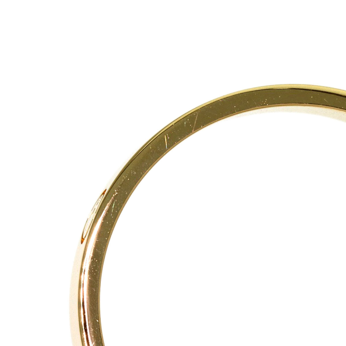 CARTIER mini love ring #59 Ring K18 Yellow Gold Ladies [Used]