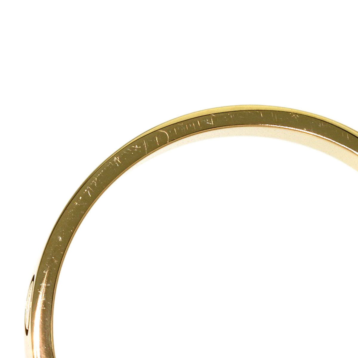 CARTIER mini love ring #59 Ring K18 Yellow Gold Ladies [Used]