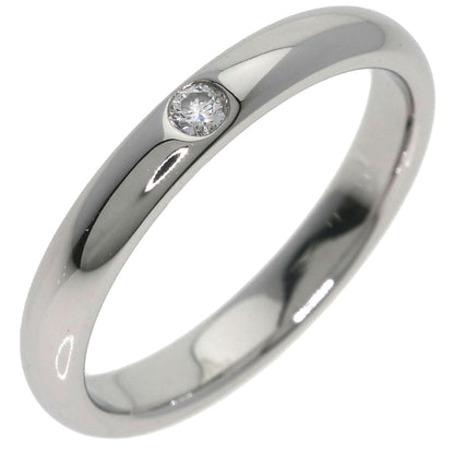 HARRY WINSTON Wedding 1P Diamond Ring Platinum PT950 Ladies [Used]