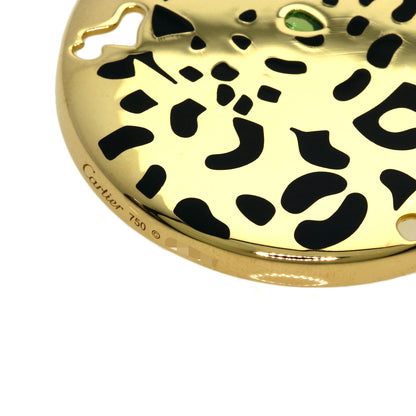 CARTIER Perage Tsavorite Onyx Necklace K18 Yellow Gold Ladies [Used]