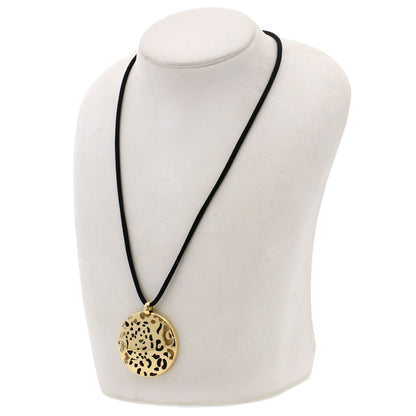CARTIER Perage Tsavorite Onyx Necklace K18 Yellow Gold Ladies [Used]