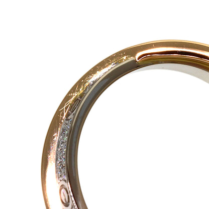 CARTIER Belove Full Pave Diamond #54 Ring K18 Pink Gold K18 White GoldLadies [Used]