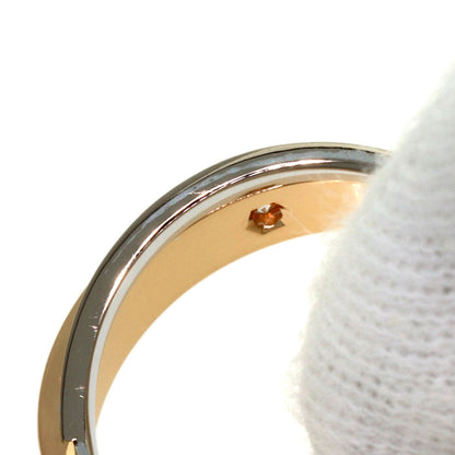 CARTIER Belove Full Pave Diamond #54 Ring K18 Pink Gold K18 White GoldLadies [Used]