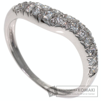 Van Cleef & Arpels Pave Diamond Ring K18 White Gold Ladies [Used]