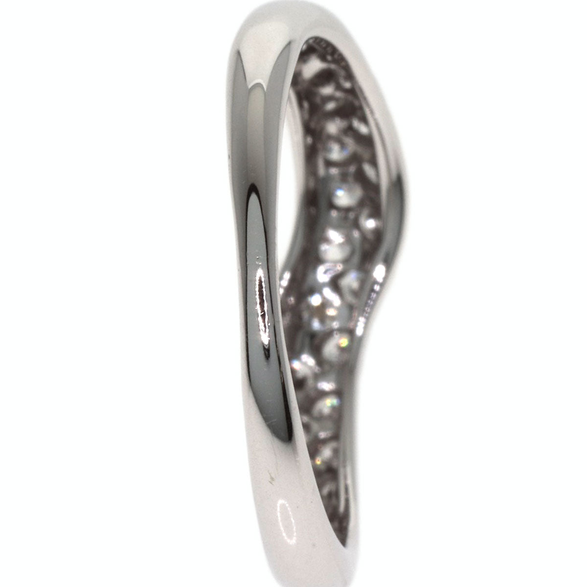 Van Cleef & Arpels Pave Diamond Ring K18 White Gold Ladies [Used]