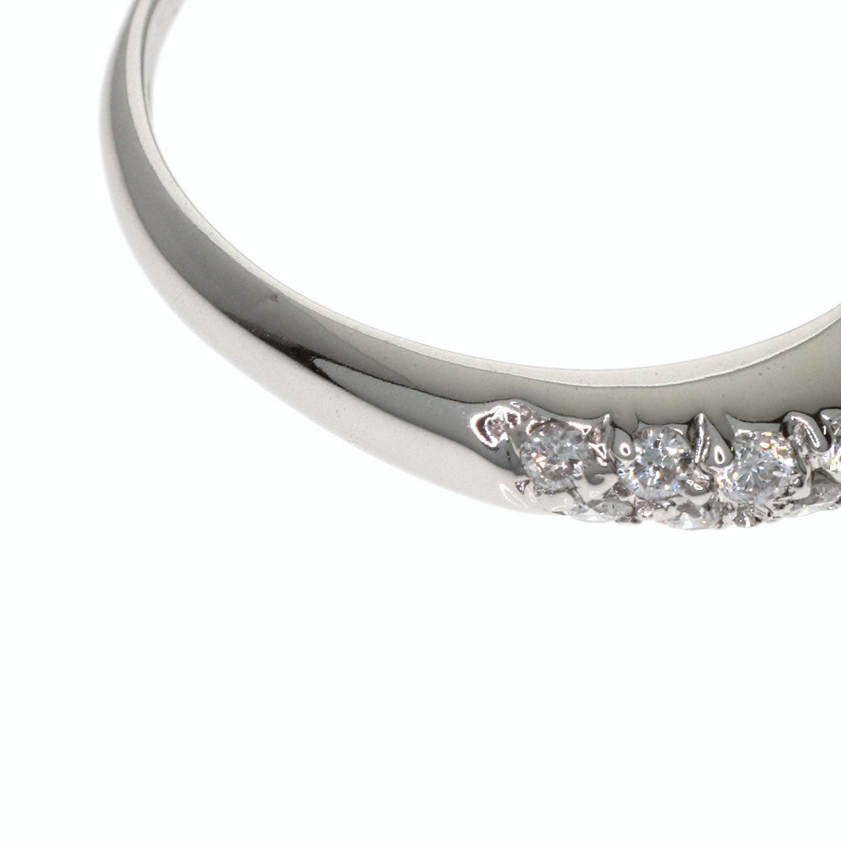 Van Cleef & Arpels Pave Diamond Ring K18 White Gold Ladies [Used]