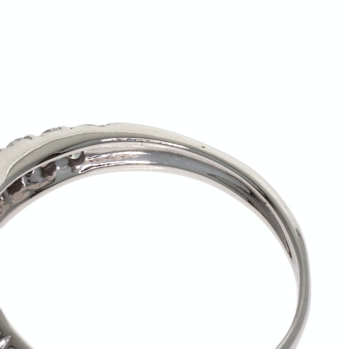 Van Cleef & Arpels Pave Diamond Ring K18 White Gold Ladies [Used]