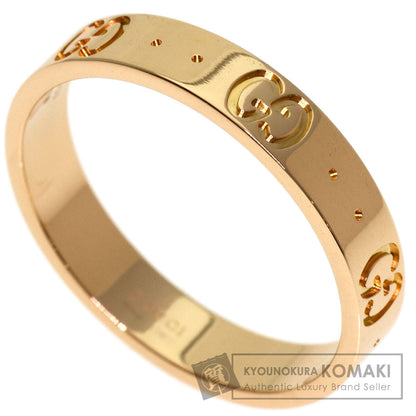 GUCCI Icon ring # 19 Ring K18 Pink Gold Ladies [Used]