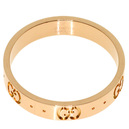 GUCCI Icon ring # 19 Ring K18 Pink Gold Ladies [Used]