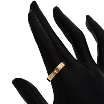 GUCCI Icon ring # 19 Ring K18 Pink Gold Ladies [Used]