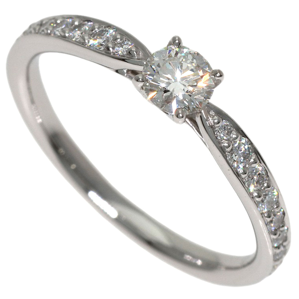 TIFFANY&Co. Harmony Diamond Ring Platinum PT950 Ladies [Used]