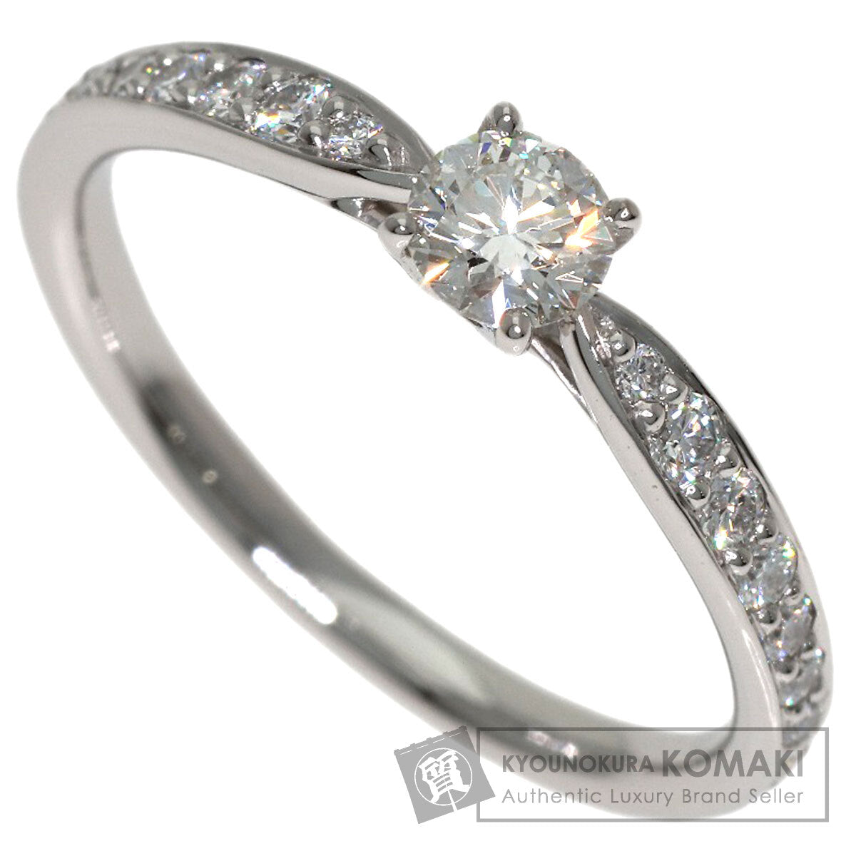 TIFFANY&Co. Harmony Diamond Ring Platinum PT950 Ladies [Used]