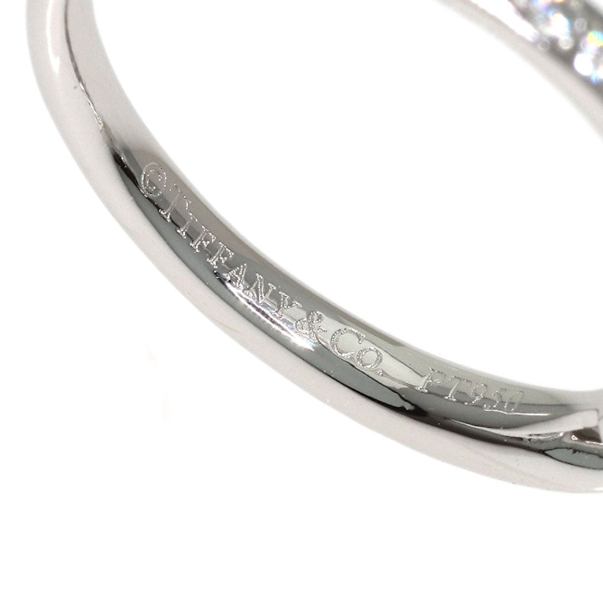 TIFFANY&Co. Harmony Diamond Ring Platinum PT950 Ladies [Used]