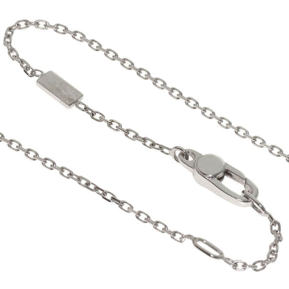 GUCCI Separate Cross Diamond Necklace K18 White Gold Ladies [Used]