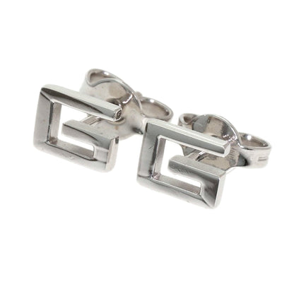 GUCCI G logo earring K18 White Gold Ladies [Used]