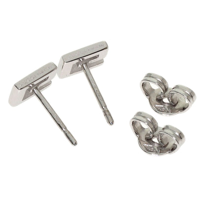 GUCCI G logo earring K18 White Gold Ladies [Used]