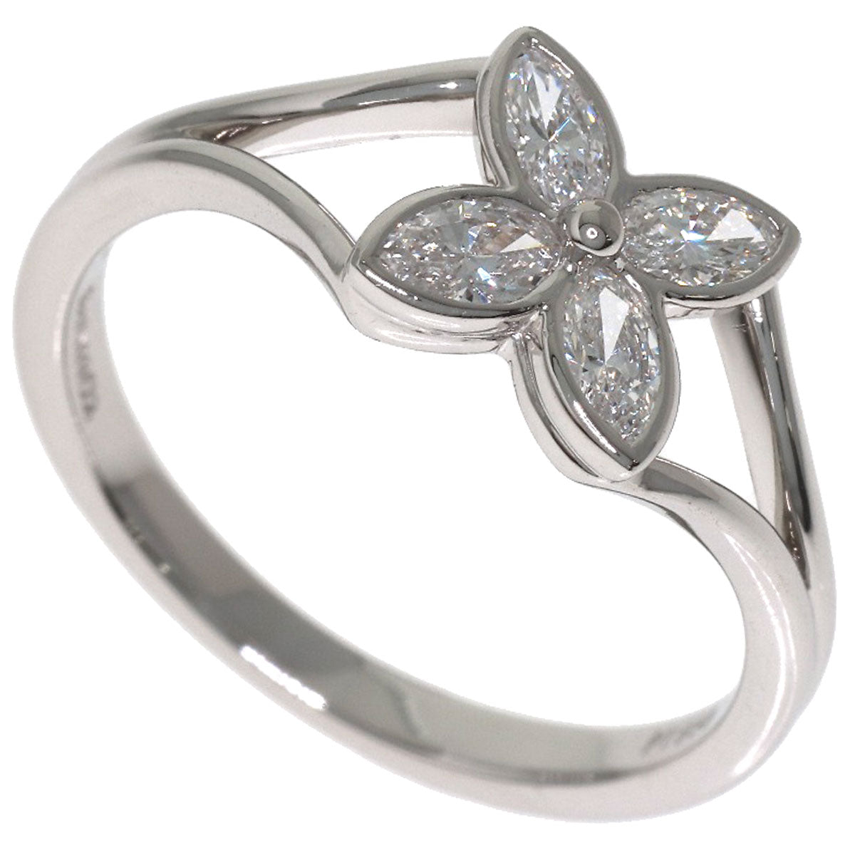 TIFFANY&Co. Victoria Diamond Ring Platinum PT950 Ladies [Used]