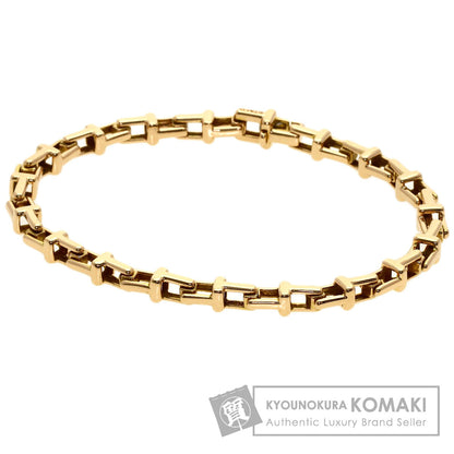 TIFFANY&Co. T narrow Bracelet K18 Pink Gold Ladies [Used]
