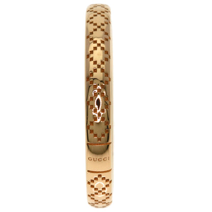 GUCCI Diamantissima # 13 Ring K18 Pink Gold Ladies [Used]