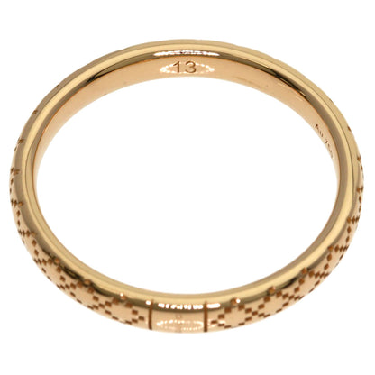 GUCCI Diamantissima # 13 Ring K18 Pink Gold Ladies [Used]