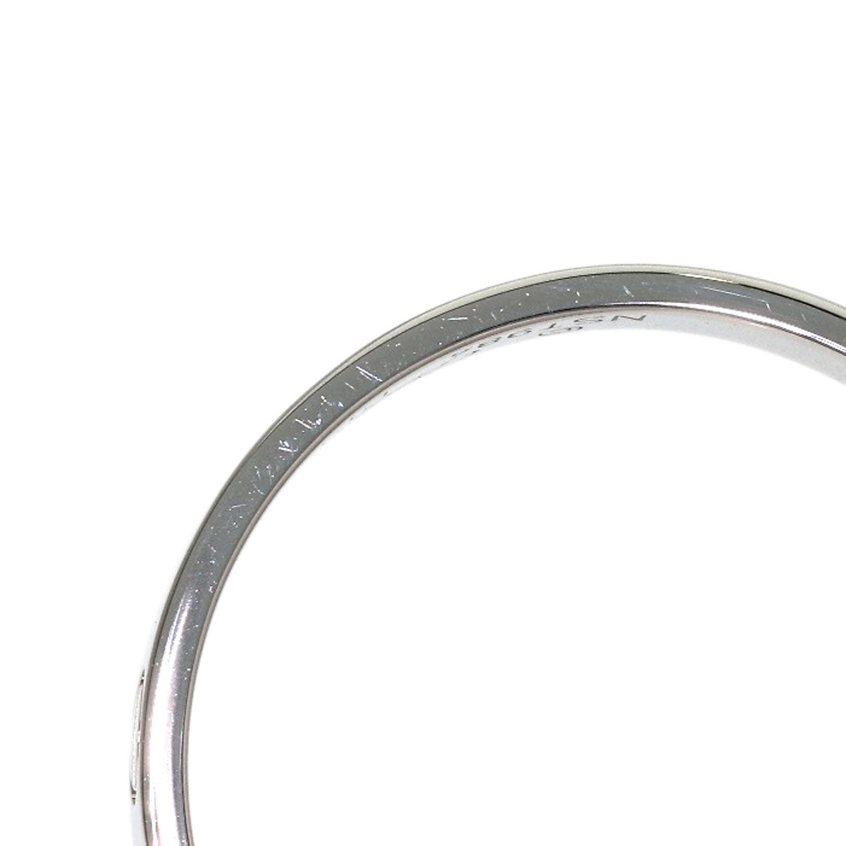 CARTIER mini love ring #61 Ring Platinum PT950 Ladies [Used]