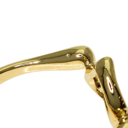 TIFFANY&Co. Open heart Ring K18 Yellow Gold Ladies [Used]