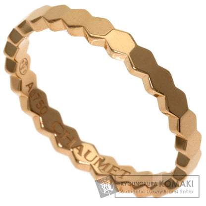 Chaumet Be My Love Honeycomb #49 Ring K18 Pink Gold Ladies [Used]