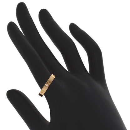 CARTIER Mini love ring #58 Ring K18 Pink Gold Ladies [Used]