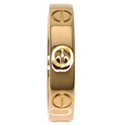 CARTIER Mini love ring #46 Ring K18 Pink Gold Ladies [Used]