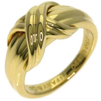 TIFFANY&Co. Signature Ring K18 Yellow Gold Ladies [Used]