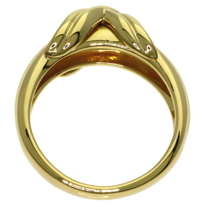 TIFFANY&Co. Signature Ring K18 Yellow Gold Ladies [Used]