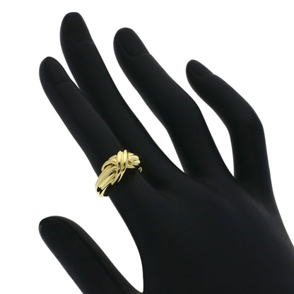TIFFANY&Co. Signature Ring K18 Yellow Gold Ladies [Used]