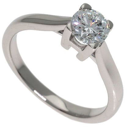 HARRY WINSTON HW Logo Diamond Ring Platinum PT950 Ladies [Used]