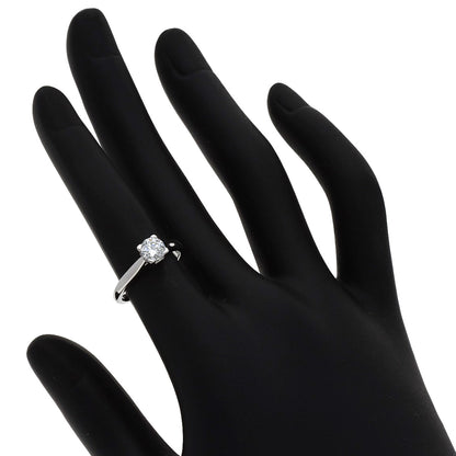 HARRY WINSTON HW Logo Diamond Ring Platinum PT950 Ladies [Used]