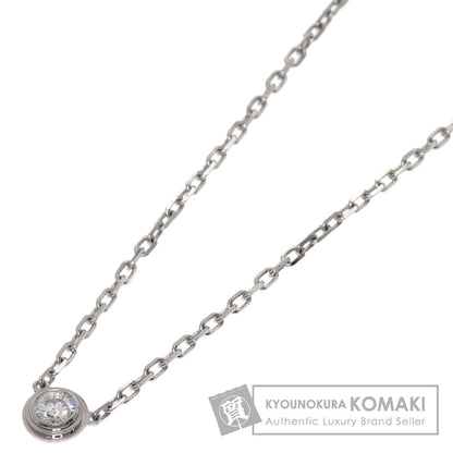 CARTIER Damour Diamantleger SM Diamond Necklace K18 White Gold Ladies [Used]