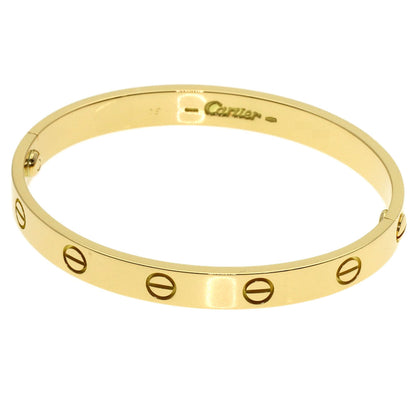 CARTIER LOVE Bracelets Classic #16 (Driver not included) Bracelet K18 Yellow Gold Ladies [Used]