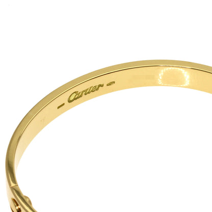 CARTIER LOVE Bracelets Classic #16 (Driver not included) Bracelet K18 Yellow Gold Ladies [Used]