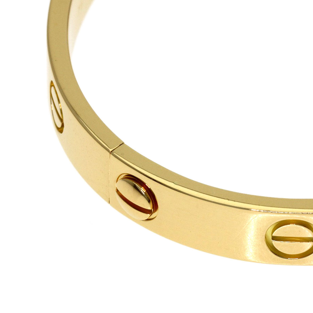 CARTIER LOVE Bracelets Classic #16 (Driver not included) Bracelet K18 Yellow Gold Ladies [Used]